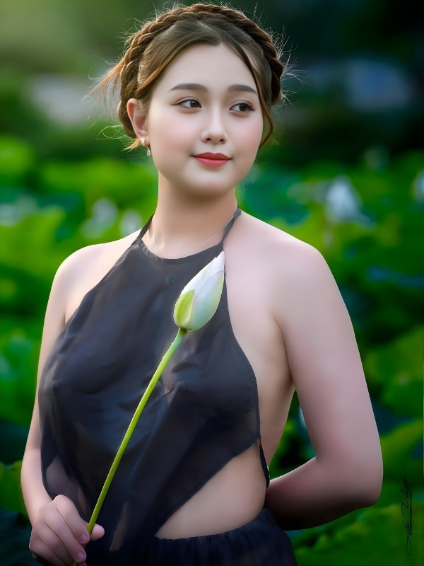 áo yếm đào thả rông