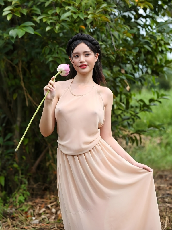 áo yếm lộ nhũ hoa