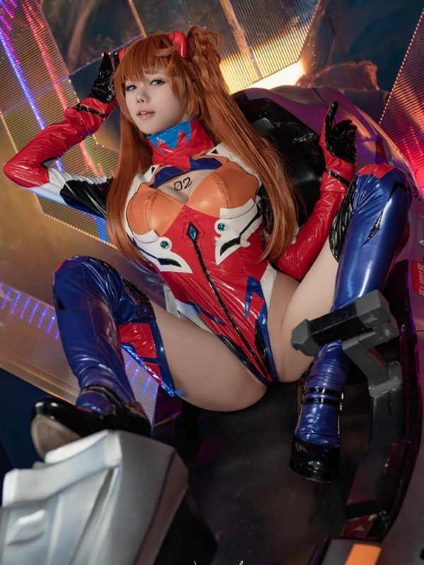 asuka bodysuit cosplay 18+
