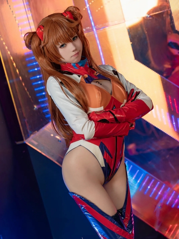 asuka plugsuit cosplay sexy