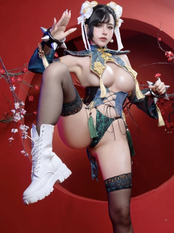 chun li cosplay leak